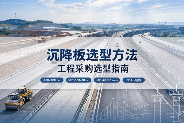 延津沉降板选择方法