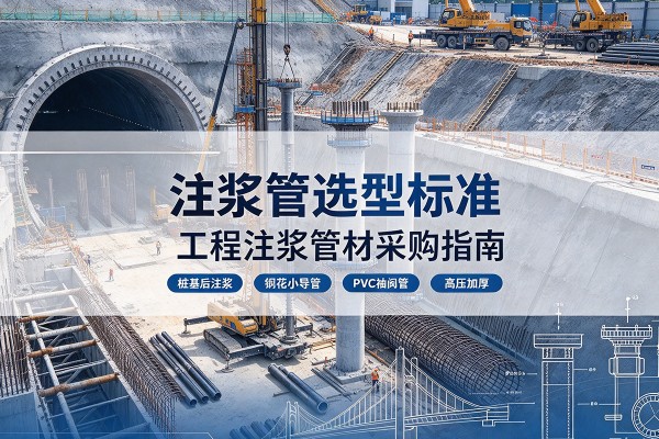 延津注浆管选型标准