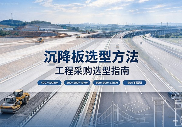 延津沉降板选择方法